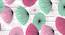 Mariette Pink Floral Cotton Single Size Dohar by Urban Ladder - Design 2 Side View - 538346