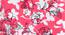 Sabin Pink Floral Microfiber Single Size Dohar by Urban Ladder - Design 1 Close View - 538352