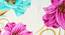 Babette Pink Floral Cotton Single Size Dohar by Urban Ladder - Design 2 Side View - 538430