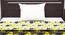 Télesphore Black Floral Microfiber Single Size Dohar by Urban Ladder - Design 2 Side View - 538832