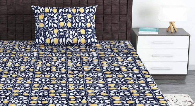 Riley Multicolor Floral 144 TC Cotton Single Size with 1 Pillow Cover (Single Size) by Urban Ladder - Cross View Design 1 - 539269