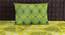 Lilliana Green Abstract 144 TC Cotton Single Size with 1 Pillow Cover (Single Size) by Urban Ladder - Design 1 Side View - 539517