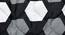 Obert Black Geometric Microfiber Double Size Comforter (Black & Grey, Double Size) by Urban Ladder - Design 2 Side View - 539934