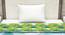 Rosie Green Abstract Microfiber Single Size Comforter (Single Size, Green & Blue) by Urban Ladder - Design 2 Side View - 540117
