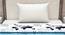 Astrid Blue Abstract Microfiber Single Size Comforter (Single Size, White & Light Blue) by Urban Ladder - Design 2 Side View - 540304