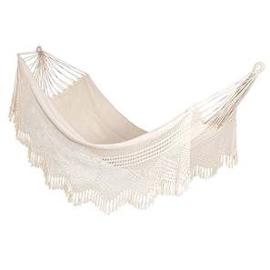 Swings And Hammocks Design Zayn Cotton Hammock in Grey Colour (Grey)