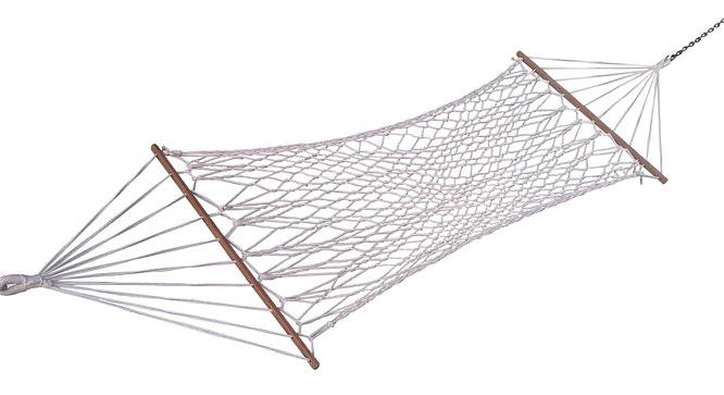 Hercules Cotton Hammock in Grey Colour (Grey) by Urban Ladder - Cross View Design 1 - 540552