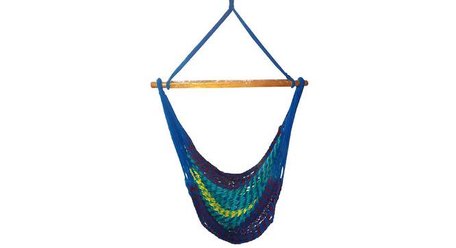 Mercle Cotton Swing in Blue Colour (Blue) by Urban Ladder - Cross View Design 1 - 540557