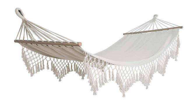 Sterling Cotton Hammock in Grey Colour (Grey) by Urban Ladder - Cross View Design 1 - 540558