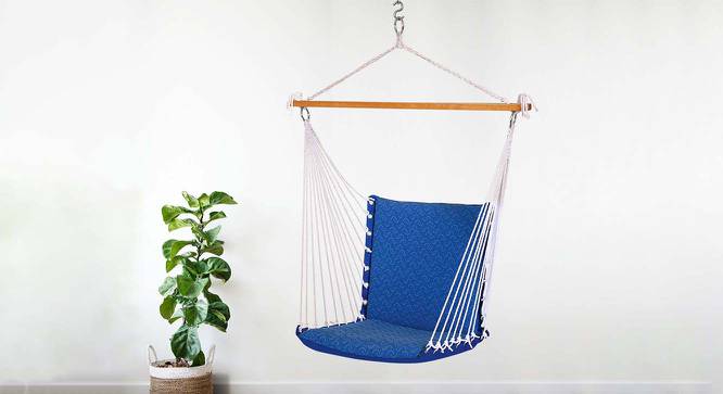 Kerman Polyester Swing in Blue Colour (Blue) by Urban Ladder - Cross View Design 1 - 540559