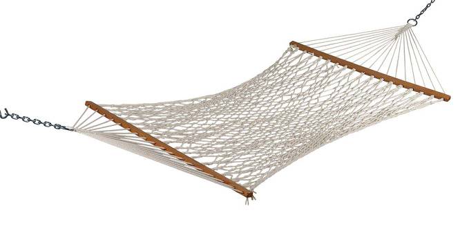 Jester Cotton Hammock in Grey Colour (Grey) by Urban Ladder - Front View Design 1 - 540572