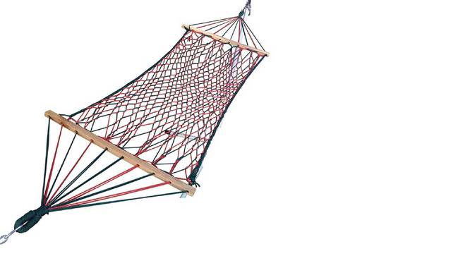 Hershey Polyester Hammock in Multicolor by Urban Ladder - Cross View Design 1 - 540649