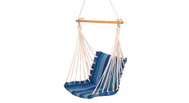 Bohmo Cotton Swing in Blue Colour (Blue) by Urban Ladder - Cross View Design 1 - 540757