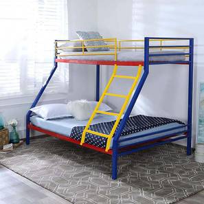 Kids Beds Without Storage Design Mia Metal Bunk Bed in Multicolour