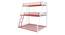 Abigail Metal Bunk Bed in Red Colour (Red) by Urban Ladder - Cross View Design 1 - 540872