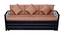 Viki 3 Seater Pull-out Sofa Cum Bed with Box Storage in Matt Black Colour (Powder Coating Finish) by Urban Ladder - Cross View Design 1 - 540962