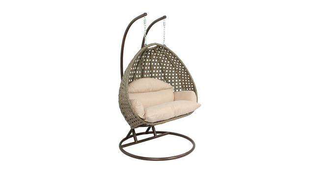 Rosemary Metal Swing in  Gold Color -  with Stand (Gold) by Urban Ladder - Cross View Design 1 - 541143