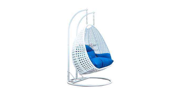 Francesca Metal Swing in  White Color -  with Stand (White) by Urban Ladder - Cross View Design 1 - 541154