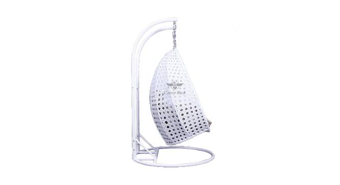 Kamryn Metal Swing in  White Color -  with Stand (White) by Urban Ladder - Cross View Design 1 - 541157