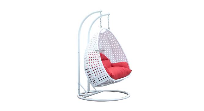 Zariah Metal Swing in  White Color -  with Stand (White) by Urban Ladder - Cross View Design 1 - 541158