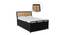 Marlee Metal King Hydraulic Storage Upholstered Bed in Black Colour (King Bed Size, Matte Finish) by Urban Ladder - Design 1 Close View - 541533