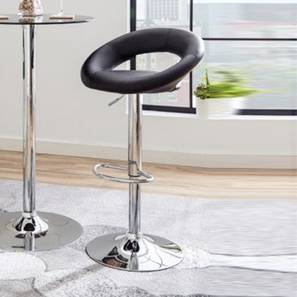 Bar Stools Design Smiley Leatherette Bar Stool in Finish