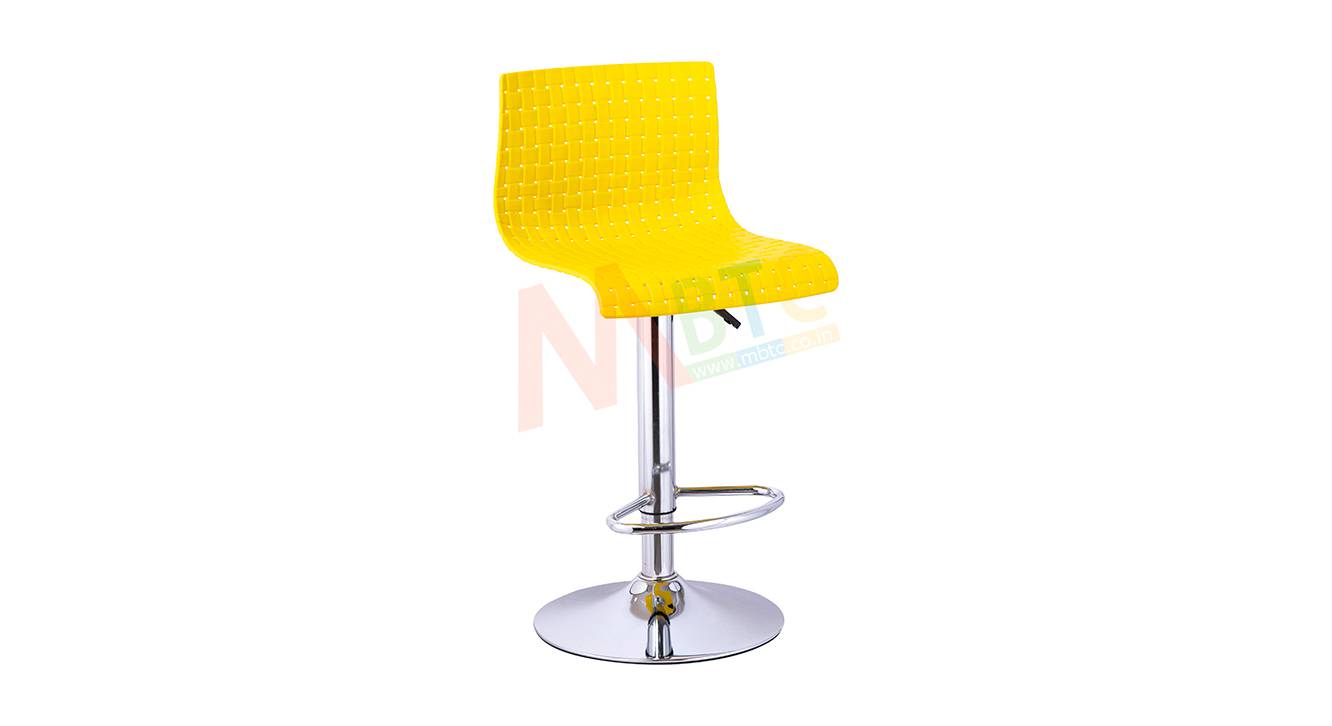 Meshot Plastic Bar Stool in Finish Urban Ladder