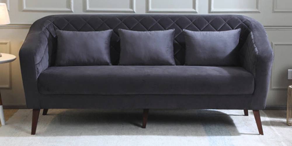 Claro Fabric Sofa (Grey) by Urban Ladder - - 