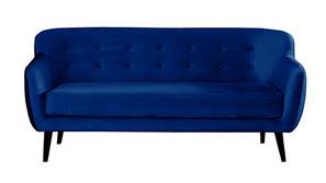 Darcy Fabric Sofa (Dark Blue)