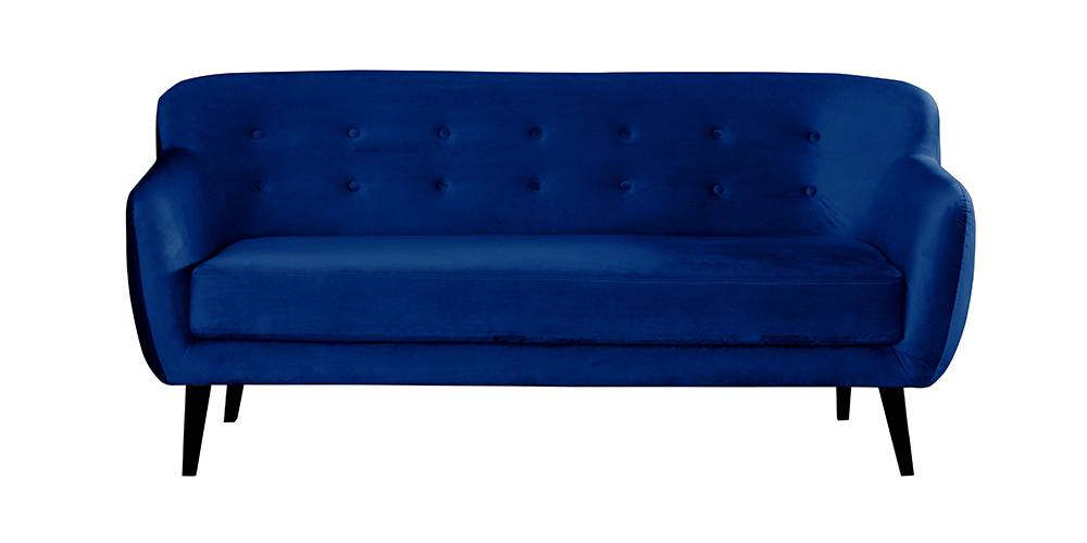 Darcy Fabric Sofa (Dark Blue) by Urban Ladder - - 