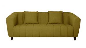 Kaj Fabric Sofa (Olive Green)