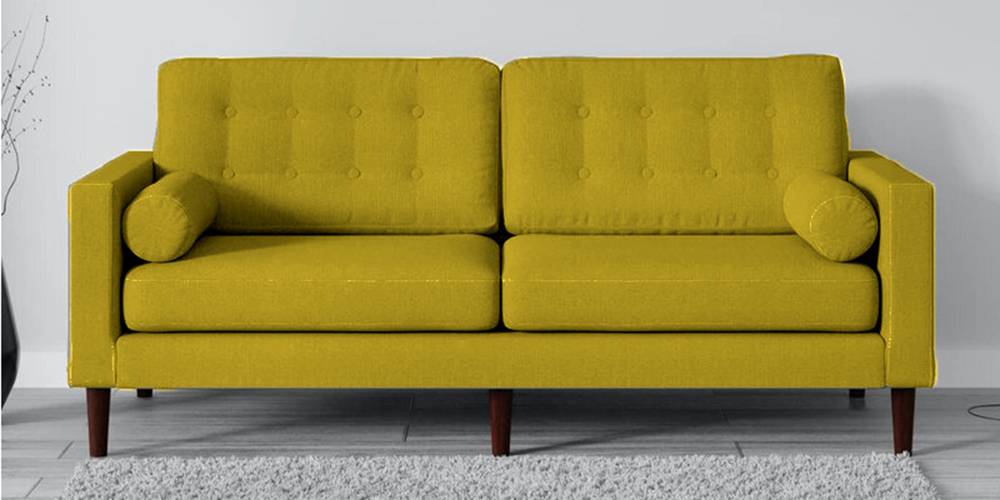 Hunny Fabric Sofa (Olive Green) by Urban Ladder - - 