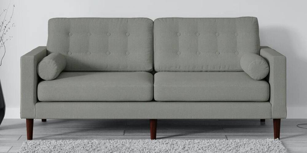 Hunny Fabric Sofa (Ash Grey) by Urban Ladder - - 