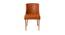 Reese Solid Wood Dining Chair in Orange Colour (Orange) by Urban Ladder - Cross View Design 1 - 543460