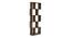 Checkers Engineered Wood Bookshelf in Classic Walnut Finish (Melamine Finish) by Urban Ladder - Front View Design 1 - 543541