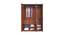 Amelia Engineered Wood 3 Door Wardrobe - in Espresso Finish (Melamine Finish) by Urban Ladder - Design 1 Close View - 544105