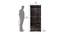 Cleopatra Engineered Wood 2 Door Wardrobe - in Wenge Finish (Melamine Finish) by Urban Ladder - Design 1 Dimension - 544115