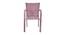 Branson Square Cane Outdoor Chair & Table in Brown Color (Brown, Polished Finish) by Urban Ladder - Front View Design 1 - 544426