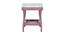 Branson Square Cane Outdoor Chair & Table in Brown Color (Brown, Polished Finish) by Urban Ladder - Design 2 Side View - 544448