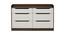 Febian Engineered Wood Chest of 6 Drawers in Walnut & White Finish (Brown, Melamine Finish) by Urban Ladder - Cross View Design 1 - 544978