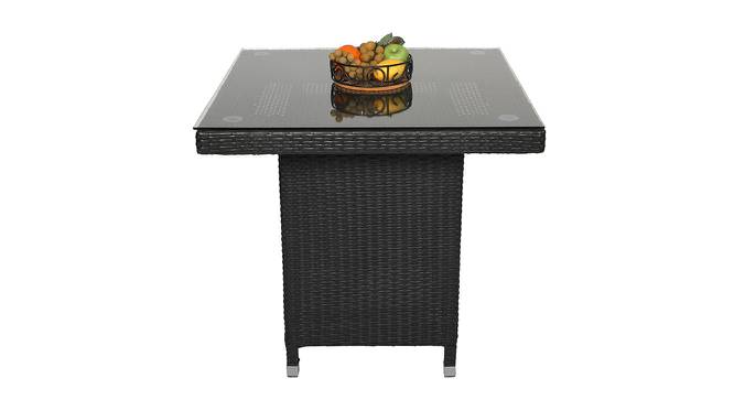 Cypress Square Metal Outdoor Table in Black Colour (Black) by Urban Ladder - Design 1 Full View - 545402