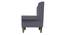 Thomas Solid Wood Wing Chair in Blue Colour (Blue) by Urban Ladder - Design 1 Side View - 546151