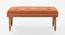 Tallulah Solid Wood Bench in Dark Walnut Finish (Dark Walnut Finish) by Urban Ladder - Front View Design 1 - 546246