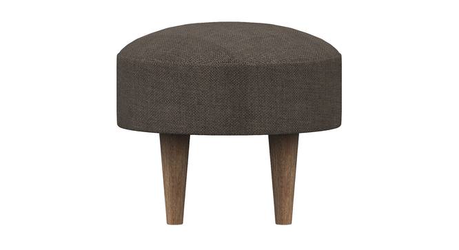 Maceo Solid Wood Foot Stool in Brown Colour (Brown) by Urban Ladder - Front View Design 1 - 546489