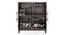Satori Modern Bar Unit (Semi Gloss Finish, American Walnut) by Urban Ladder - Rear View Design 1 - 546548