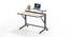 Flip Free Standing Engineered Wood Office Table in Maple Finish (Maple) by Urban Ladder - Front View Design 1 - 546595