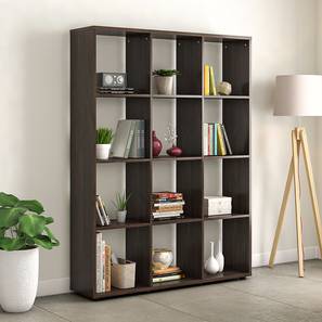 New Arrivals Living Room Furniture Design Armstrong Engineered Wood Bookshelf (Laminate Finish, Moldau Acacia, 3 x 4 Configuration)