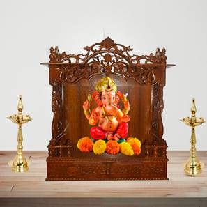 Aja Solid Wood Free Standing Prayer Unit