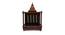 Diya Solid Wood Free Standing Prayer Unit (Natural Wood, Melamine Finish) by Urban Ladder - Cross View Design 1 - 547034