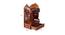 Anjali Solid Wood Free Standing Prayer Unit (Natural Wood, Melamine Finish) by Urban Ladder - Design 1 Dimension - 547079